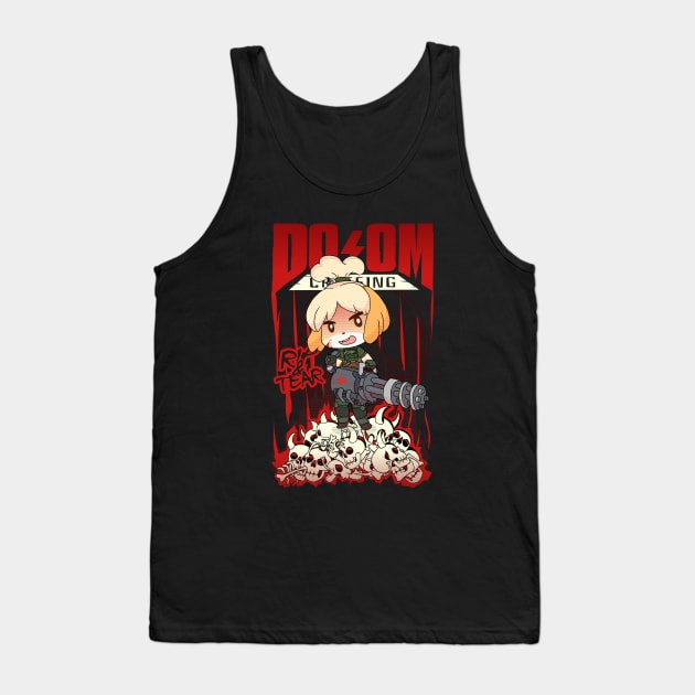 Doomed Crossing Tank Top by sadpanda